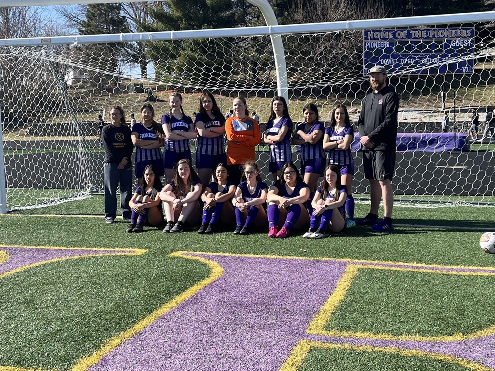 The Girls Soccer Team 