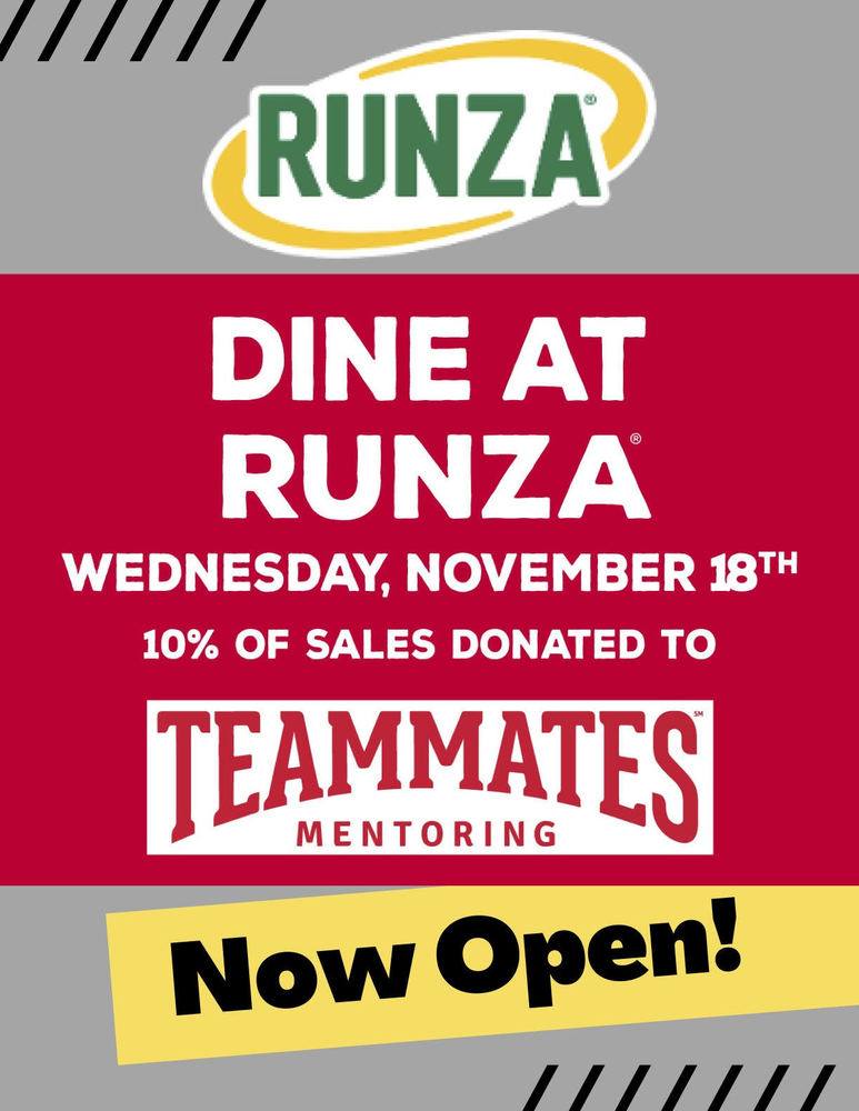 Teammates Fundraiser at Runza