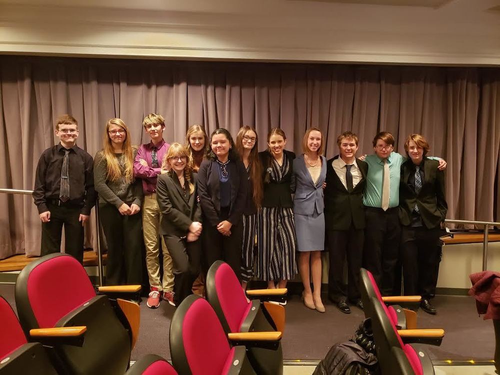 NCHS Speach Team Results