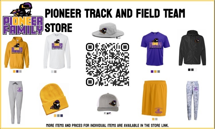Pioneer Track and Field Spirit Store