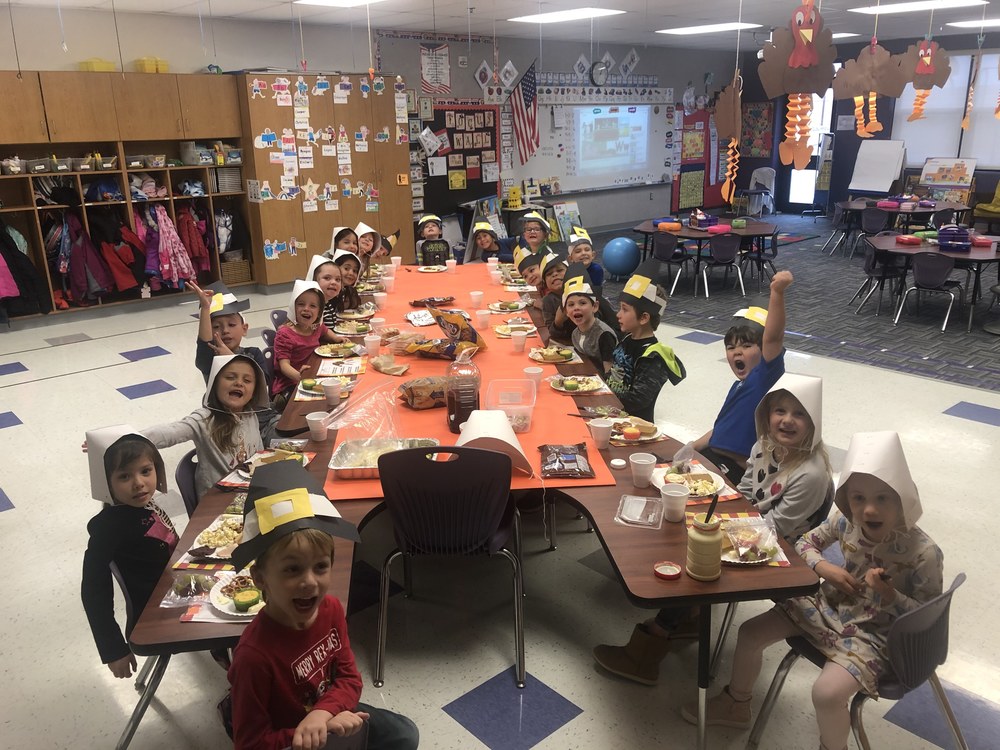 Happy Thanksgiving from Mrs. Houghton's Kindergarten