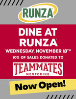 Teammates Fundraiser at Runza