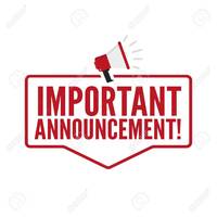 Important Update for School Opening